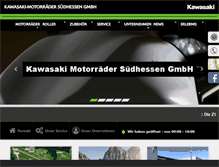 Tablet Screenshot of kawasaki-weiterstadt.de